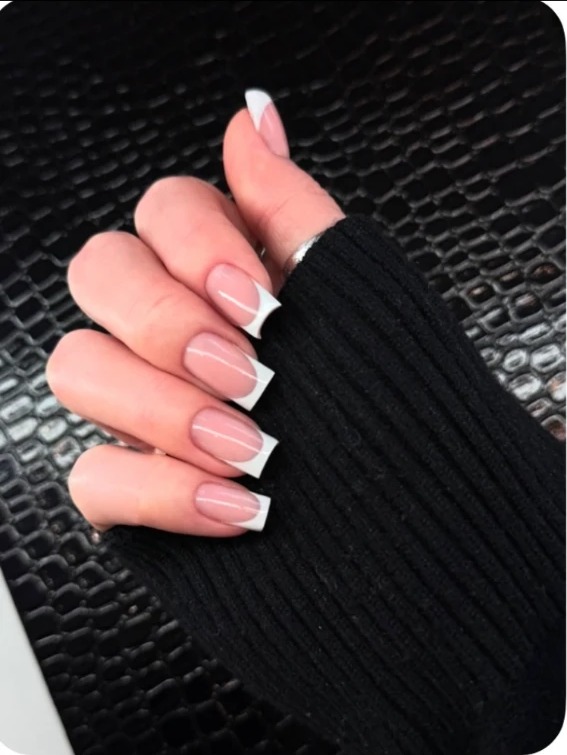 French Tip at Nail Bar Studio Burbank